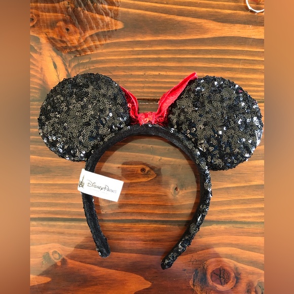 AUTHENTIC LIKE NEW DISNEY PARKS MINNIE MOUSE EARS - Picture 2 of 4